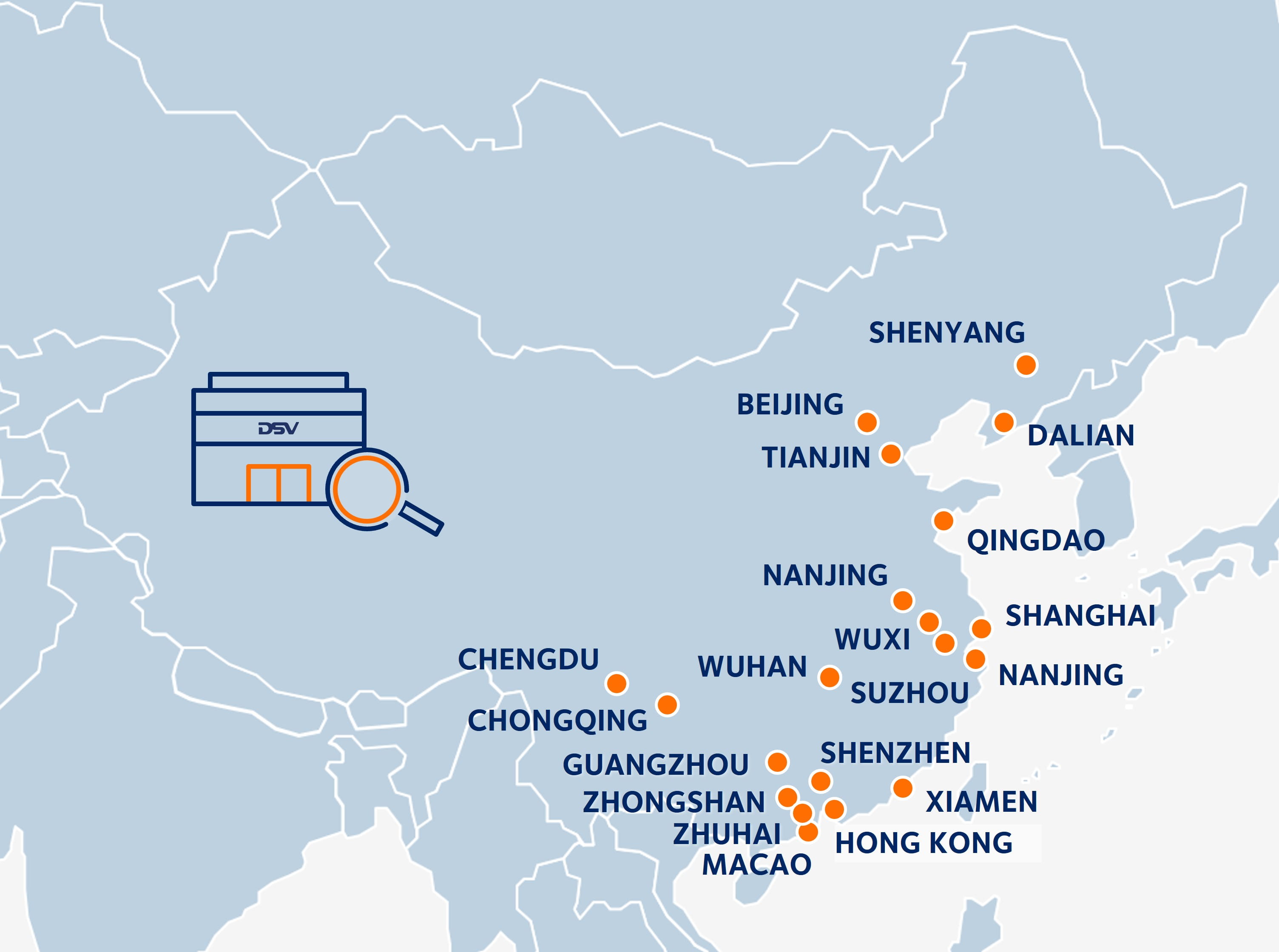 DSV China Offices